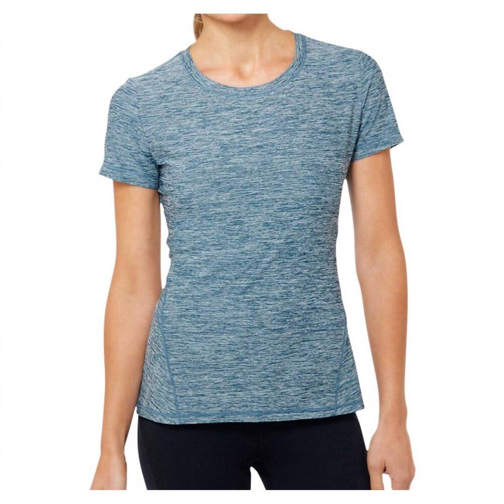 NEW SHAPE ACTIVE short sleeve trail tee in reflecting pond